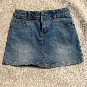 Crazy 8 denim skirt